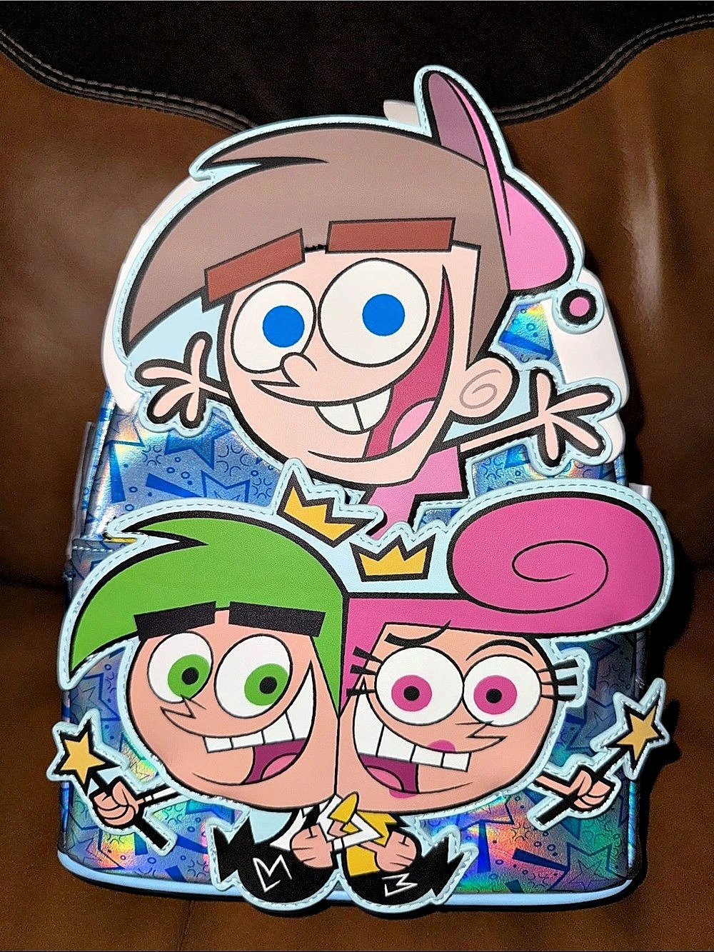 Loungefly Nickelodeon The Fairly OddParents Glow Mini Backpack The Fairly